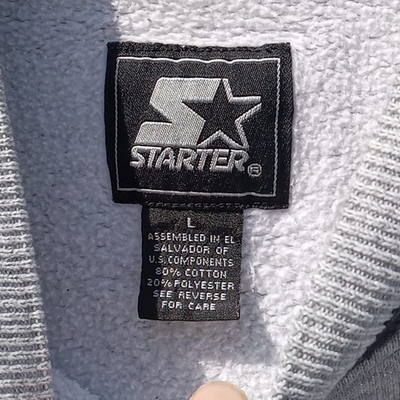 90s Starter Embroidered Crewneck Sweater - Picture 3 of 5